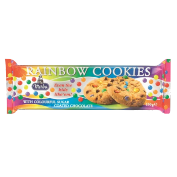 Merba Rainbow Cookies 150g 