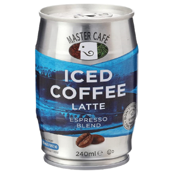 Master Cafe Iced Coffee Latte Espresso Blend 240ml 