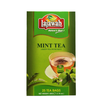 Lajawab Mint Tea Bags 25s 