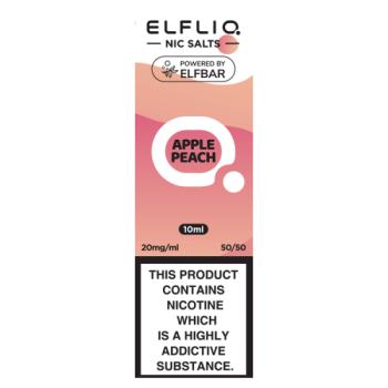 Elfbar Elfliq Nic Salts Apple Peach 10ml