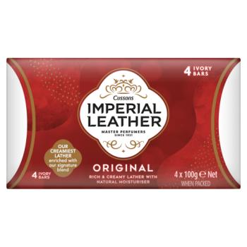 Imperial Leather Original Ivory Bars 4 x 100g