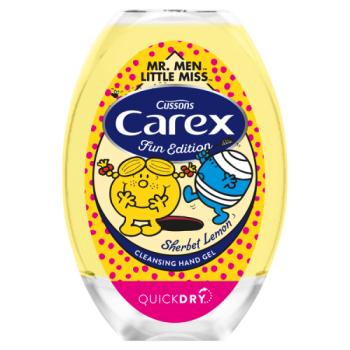 Carex Fun Edition Sherbet Lemon Cleansing Hand Gel 50ml
