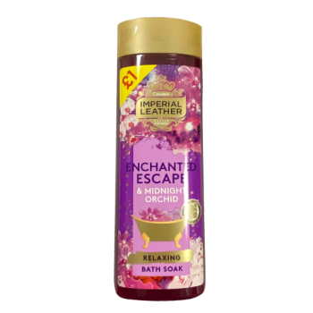 Imperial Leather Enchanted Escape & Midnight Orchid Relaxing Bath Soak 500ml PM £1  