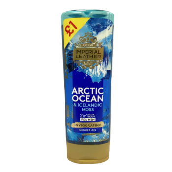 Imperial Leather Arctic Ocean & Icelandic Moss 2in1 Shower Gel for Men 250ml PM £1  