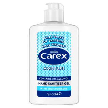 Carex Moisture Hand Sanitiser Gel with Moisturisers 300ml
