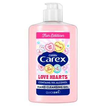 Carex Fun Edition Love Hearts Hand Cleansing Gel 300ml