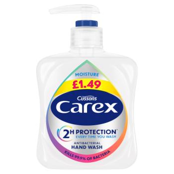 Carex Dermacare Moisture Antibacterial Hand Wash 250ml