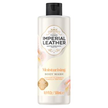 IMPERIAL LEATHER Moisturising Body Wash Cotton Flower & Vanilla Orchid 500ml