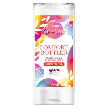 CUSSONS Creations Comfort Bottled Magnolia & Almond Milk Shower Gel 400ml
