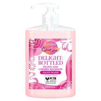 Cussons Creations Bliss: Bottled Peony and Cherry Blossom Hand Wash 500ml