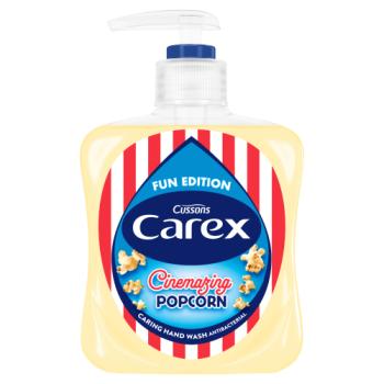 Carex Fun Edition Cinemazing Popcorn Caring Hand Wash Antibacterial 250ml