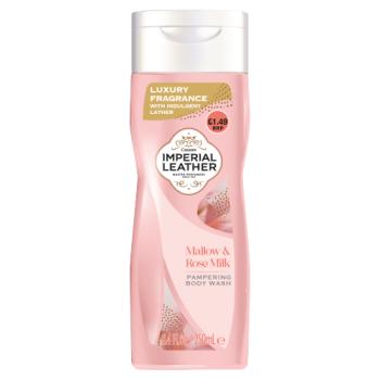Imperial Leather Mallow & Rose Milk Pampering Body Wash 250ml