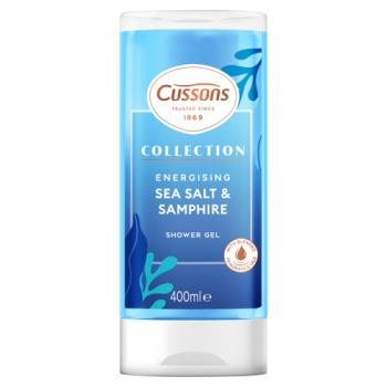 Cussons Collection Energising Sea Salt & Samphire Shower Gel 400ml