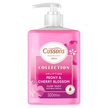 Cussons Collection Uplifting Peony & Cherry Blossom Hand Wash 500ml