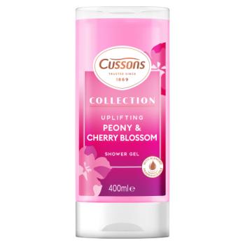 Cussons Collection Uplifting Peony & Cherry Blossom Shower Gel 400ml