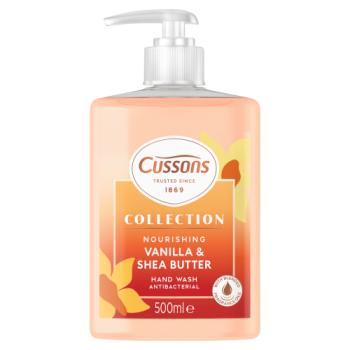 Cussons Collection Nourishing Vanilla & Shea Butter Hand Wash 500ml