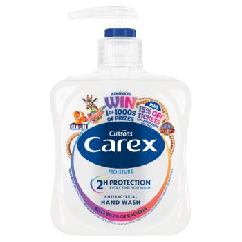 Carex Moisture Antibacterial Hand Wash 250ml