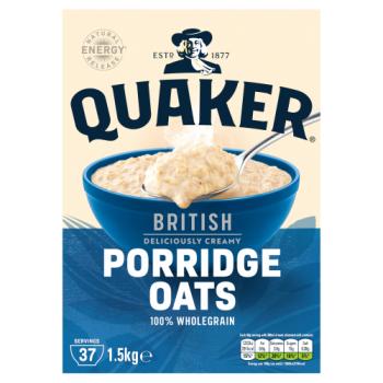 Quaker Rolled Porridge Oats 1.5kg
