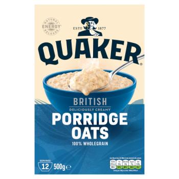 Quaker Rolled Porridge Oats 500g