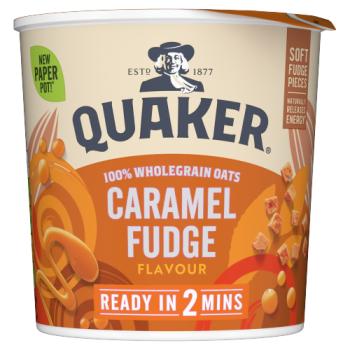 Quaker Heavenly Oats Caramel Fudge Porridge Pot 58g