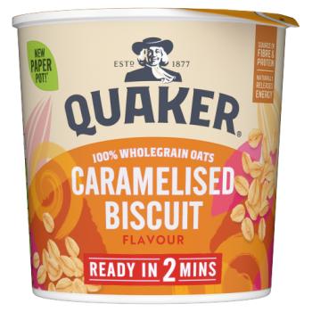 Quaker Caramelised Biscuit Porridge Pot 57g