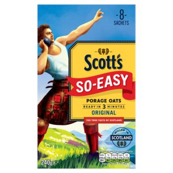 Scott's Original Porage Porridge Sachets 8 x 30g