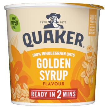 Quaker Oat So Simple Golden Syrup Porridge Pot 57g