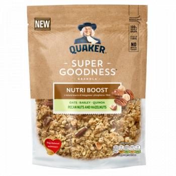 Quaker Granola Boost Hazelnut &amp; Peca