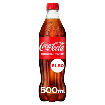 Coca-Cola Original Taste 500ml PMP £1.50