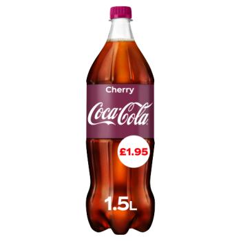 Coca-cola Cherry 1.5l Pm £1.95