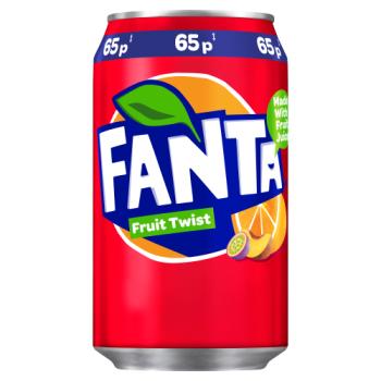 Fanta Fruit Twist 330ml Pmp 65p