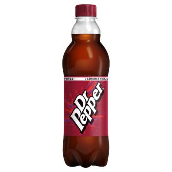 Dr Pepper 500ml PMP £1.09 or 2 for £2