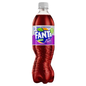 Fanta Grape Zero 500ml PM £1.15 or 2 for £2.20