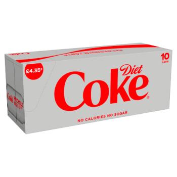 Diet Coke Â£4.35 10pk     330ml