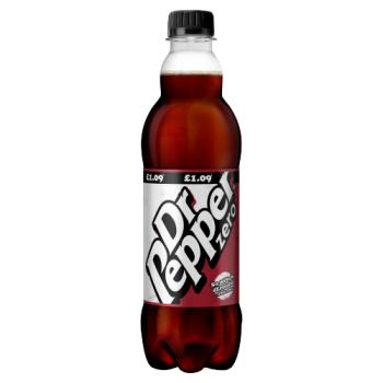 Dr Pepper Zero £1.09     500ml