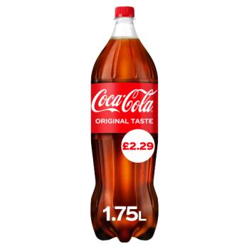Coca-Cola Original Taste 1.75L PM £2.29 