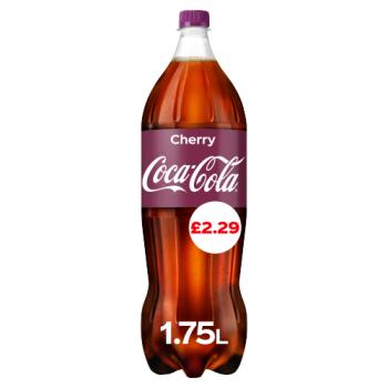 Coca-cola Cherry 1.75l Pm £2.29