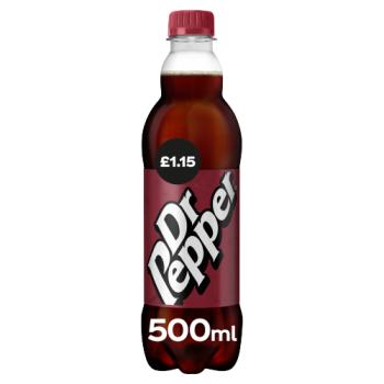Dr Pepper £1.15          500ml