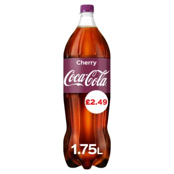 Coca-cola Cherry 1.75l Pm £2.49