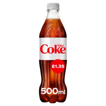 Diet Coke 500ml PM £1.35