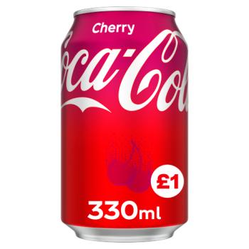 Coca-Cola Cherry 330ml PM £1