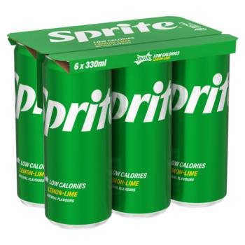 Sprite Low Calories Lemon-Lime 6 x 330ml