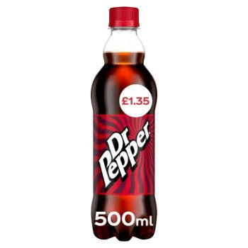 Dr Pepper 500ml PM £1.35