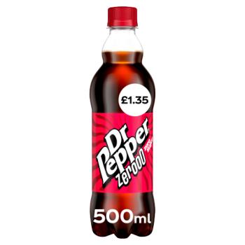 Dr Pepper Zero 500ml PM £1.35