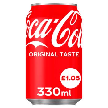 Coca-Cola Original Taste 330ml PM £1.05