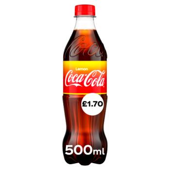 Coca-Cola Lemon 500ml PM £1.70