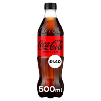 Coca-Cola Zero Sugar 500ml PM £1.40