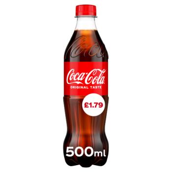 Coca-Cola Original Taste 500ml PM £1.79
