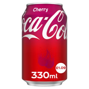 Coca-Cola Cherry 330ml PM £1.09