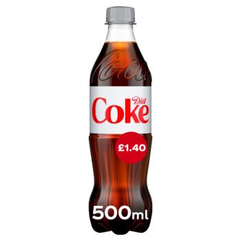 Diet Coke 500ml PM £1.40